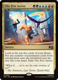 The Five Arrive - Genesis Ultimatum (Surge Foil)