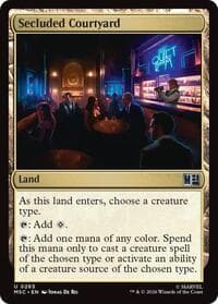 Secluded Courtyard (Surge Foil)