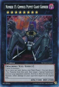 Number 15: Gimmick Puppet Giant Grinder
