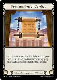 Proclamation of Combat - JDG078