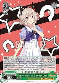 Love Me Lots! Curren Chan (SR)