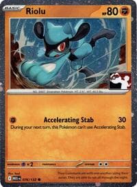Riolu - 076/132 (Cosmos Holo)
