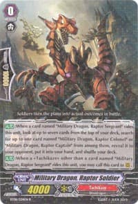 Military Dragon, Raptor Soldier