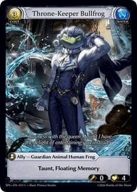 Throne-Keeper Bullfrog (Curio Foil)