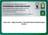 Code Card - Pitch Black Build & Battle Box