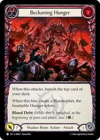 Beckoning Hunger (Red)