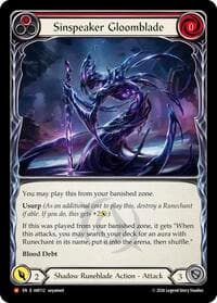 Sinspeaker Gloomblade (Red)