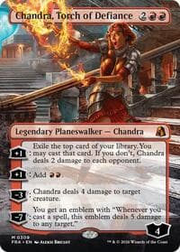 Chandra, Torch of Defiance (Borderless)