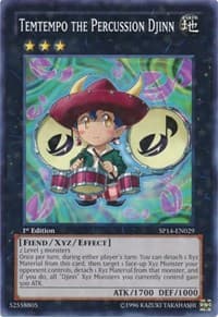 Temtempo the Percussion Djinn (Starfoil)