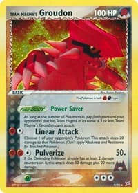 Team Magma's Groudon