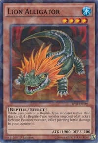 Lion Alligator (Shatterfoil)