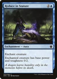 Reduce in Stature