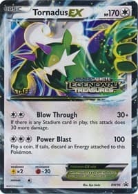 Tornadus EX - BW96 (Prerelease) [Staff]