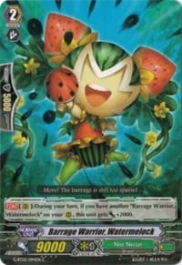 Barrage Warrior, Watermelock