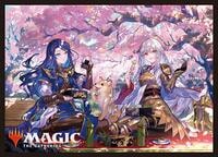 Imagen de 2025 Cherry Blossom Viewing Card Sleeves for Magic (50-Pack)
