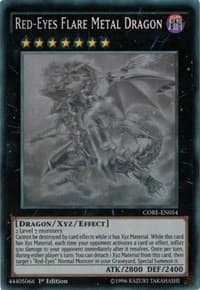 Red-Eyes Flare Metal Dragon (Ghost Rare)