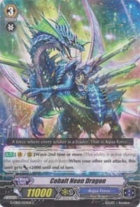 Cobalt Neon Dragon