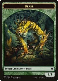 Beast // Ogre Double-Sided Token