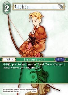 Archer (Male Unit) - 1-088C