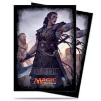 Commander 2016 Standard Deck Protector, Saskia the Unyielding, for Magic 120ct (120-Pack)