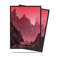Mana 5 Mountain Standard Deck Protector sleeves for Magic (80-Pack)