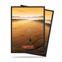 Mana 5 Plains Standard Deck Protector sleeves for Magic (80-Pack)