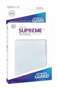 Matte Frosted Sleeve - Supreme UX Sleeves Japanese (60-Pack)
