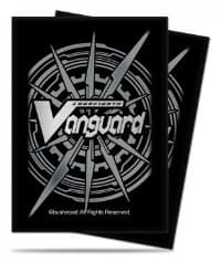 Silver Card Back Small Deck Protectors for Cardfight!! Vanguard (65-Pack)