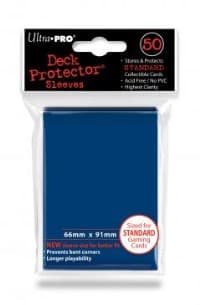 Standard Deck Protectors - Metallic Sapphire (50-Pack)