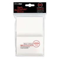 Standard Deck Protectors - White (100-Pack)