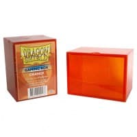 Dragon Shield Gaming Box - Orange( Holds 75+)