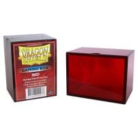 Dragon Shield Gaming Box - Red (Holds 75+)