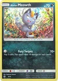 Alolan Meowth - 8/12
