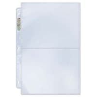 Ultra Pro Platinum Hologram 2-Pocket Pages - 3-Holes, 5" x 7" (100-Pack)