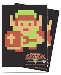 The Legend of Zelda: 8-bit Link Deck Protector sleeves (65-Pack)