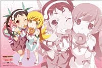 Bushiroad Rubber Mat Collection Vol.47: Monogatari Series Second Season - Shinobu Oshino & Mayoi Hachikuji