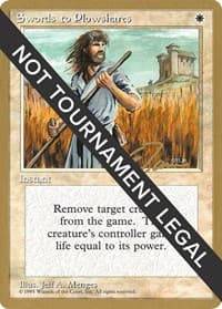 Swords to Plowshares - 1996 Eric Tam (4ED)