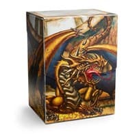 Dragon Shield Limited Edition Deck Shell - Gold Gygex (Holds 75+)