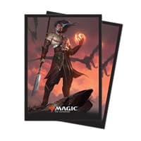 M19 Sarkhan, Fireblood Standard Deck Protector for Magic (80-Pack)