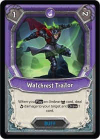 Watchrest Traitor (Claimed)