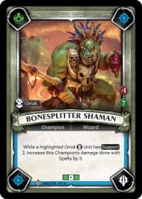 Bonesplitter Shaman (Unclaimed)