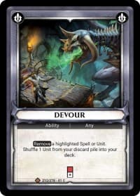 Devour (Claimed)