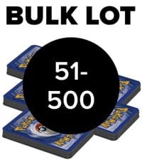 51 - 500 Pokemon Bulk Card Lot