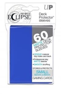 PRO-Matte Eclipse Small Deck Protector Sleeves - Pacific Blue (Classic) (60-Pack)