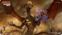 Magic Grand Prix 2017 Playmat: Metz - Damnation