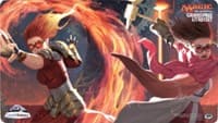 Magic Grand Prix 2017 Playmat: Utrecht - Chandra's Revolution and Pia's Revolution