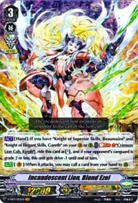 Incandescent Lion, Blond Ezel