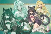 Bushiroad Rubber Mat Collection Vol.217: How NOT to Summon a Demon Lord - Shera & Rem
