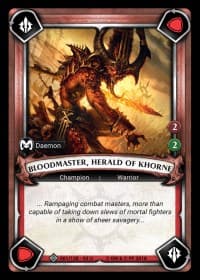 Bloodmaster, Herald of Khorne (Claimed)