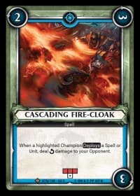 Cascading Fire-Cloak (Claimed)